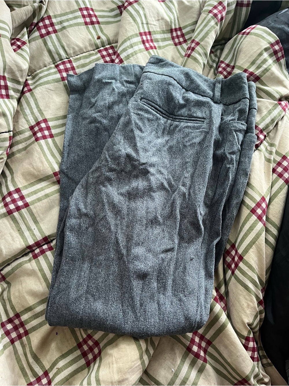 a new day Women's Gray Wide-Leg Dress Pants